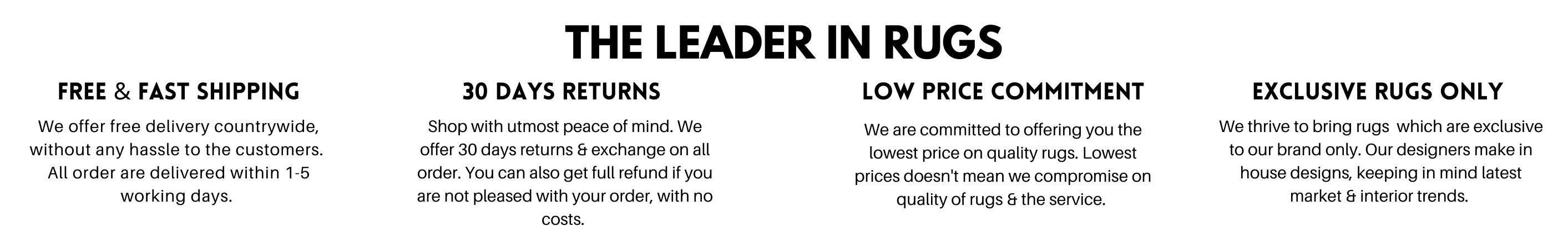 THE LEADER IN RUGS Rugs Polokwane