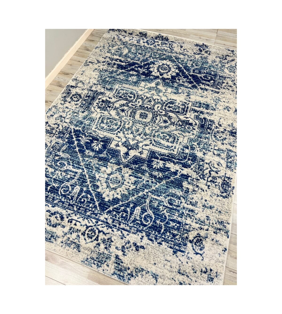 Zenith Retro Vintage Blue - Rugs & Carpets for Sale Online - Prime Rugs