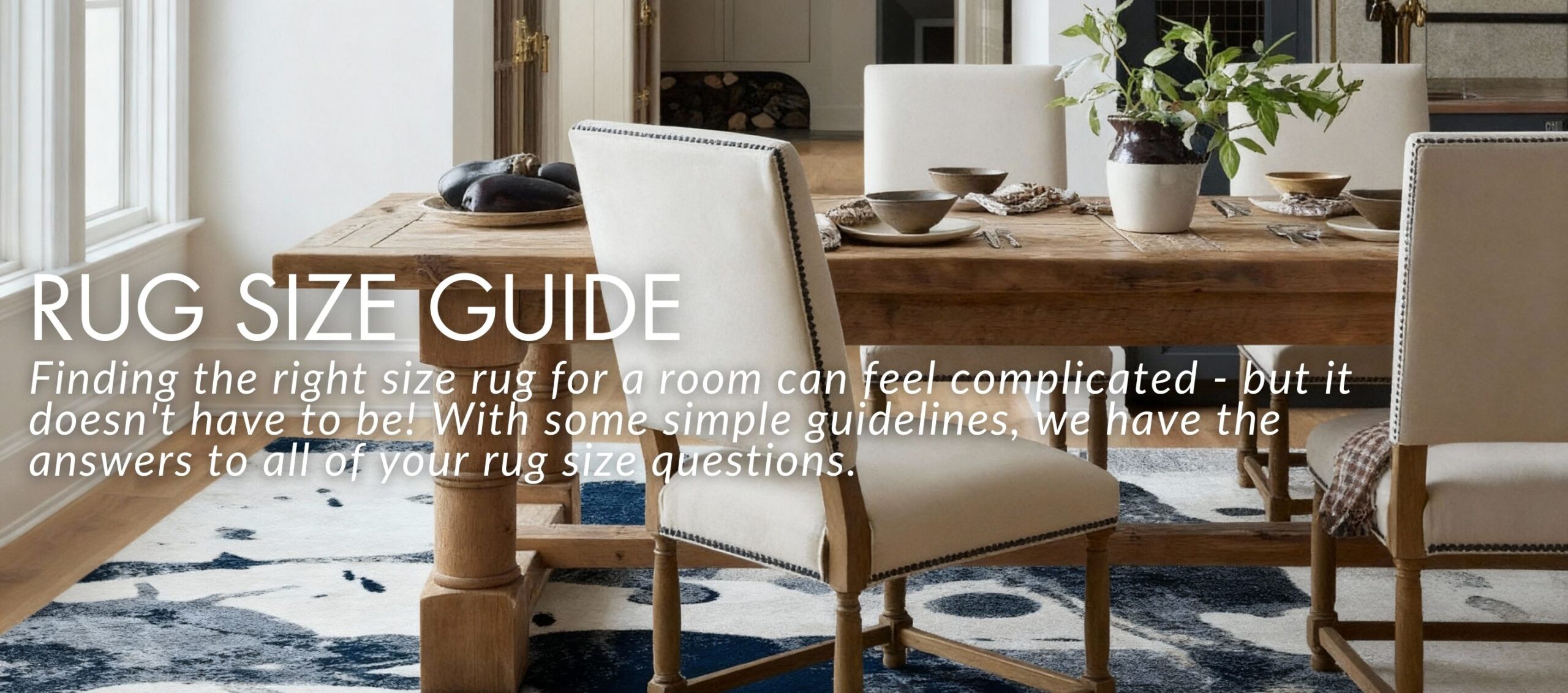 Rug Size Guide